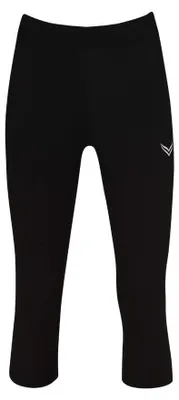 Productafbeelding van Trigema dames capri leggings, model 531101, maat 50 (fabrikantmaat: XXL), zwart
