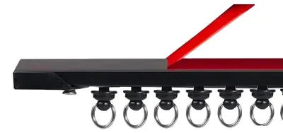 Produktbild von Vorhangschienen-Set, selbstklebend, ohne Bohren zu installieren, Deckeninstallation-b, 300cm