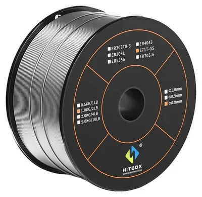 Image de Fil de soudage MIG, diamètre 0,8 mm, poids 1 kg, 1 kg, 0,8 mm