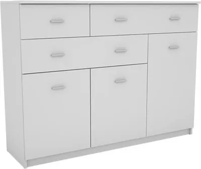 Produktbild von Meblast | Kommode 150 cm | Weiß - Elegant, Praktisch, Vielseitig