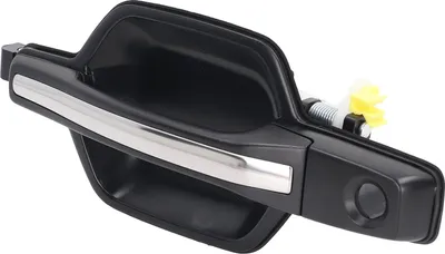 Image de Poignée de porte extérieure côté conducteur gauche MR970411 Noir Pièce de rechange pour Mitsubishi Montero 2001-2006