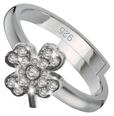 Produktbild von Scout Kinder Ring Silberring Silber Kleeblatt Mädchen 263011100