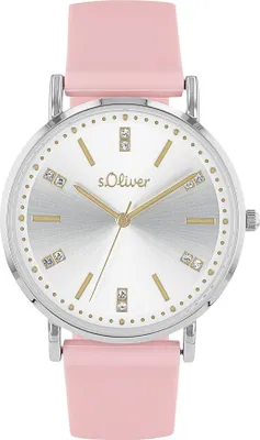Produktbild von s.Oliver Damen Uhr Armbanduhr Silikon 2038366