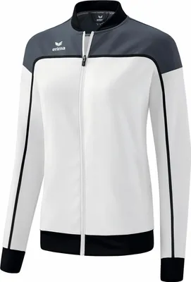 Produktbild von Erima Change By Erima Präsentationsjacke Weiß/Schiefergrau/Schwarz - 36