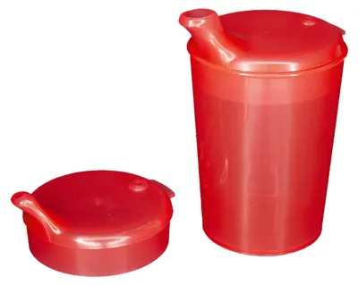 Produktbild von NITRAS Schnabelbecherset - Polypropylen - 250ml - 50 Becher - grün