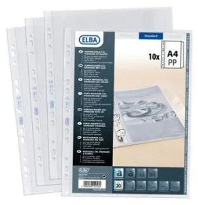 Produktbild von Oxford 100460999, 210 x 297 mm (A4), Transparent, Polypropylen (PP), 295 mm, 311 mm, 10 Stück(e)