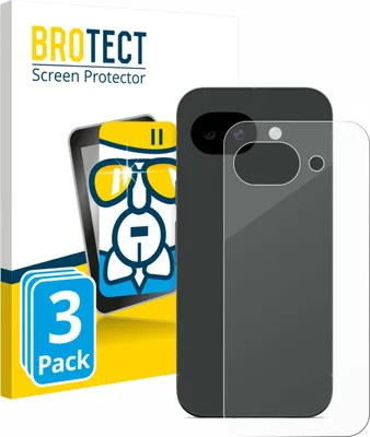 Produktbild von 3x BROTECT Schutzglas für Google Pixel 10a (Rückseite) Schutzfolie Panzer Folie Glas Display Schutz klar