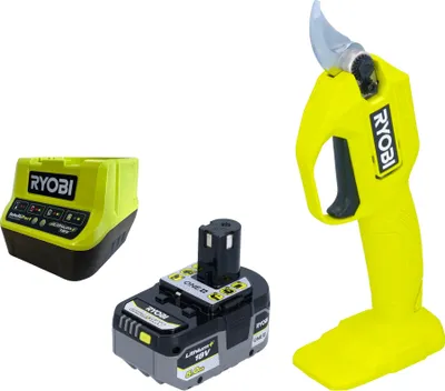 Obrázek produktu pro RYOBI RY18SCA akumulátorové nůžky 18 V 25 mm + 1x akumulátor 5,0 Ah + nabíječka