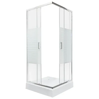 A product shot of a shower cabin.