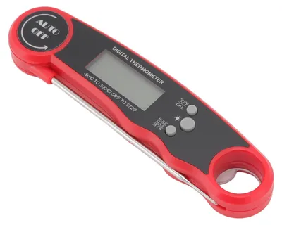 Produktbild von Digitales Lebensmittelthermometer, Fleischsonde mit Magnet-Hintergrundbeleuchtung, für Küche, Grillen, Kochen im Freien