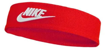 Image de Nike - Bandeau « Classic », en tissu éponge, large PP13416 (taille unique) (rouge)