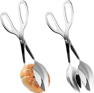 Produktbild von Roestvrijstalen Keukentangset für Vielseitige Küche, Grill, Salat und Backen
