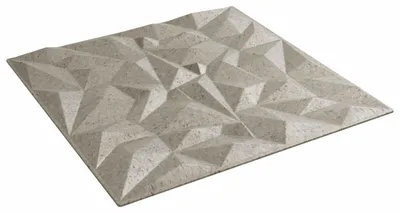 Produktbild von Wandpaneele 12 pcs Amethyst Beton 50 x 50 cm XPS Schaum