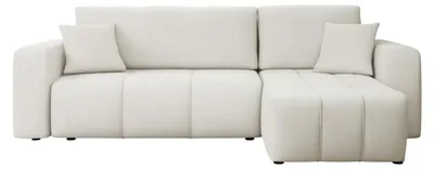 Produktbild von MIRJAN24 Ecksofa Furyn, Wohnzimmer Eckcouch mit Bettkasten und Schlaffunktion, L-Form, Seite Universal (Farbe: Velo 621)