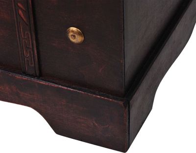 vidaXL Vintage Schatztruhe Holz 66 x 38 x 40 cm