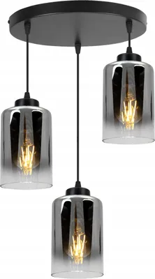 Image de Suspension moderne et élégante avec abat-jour en verre