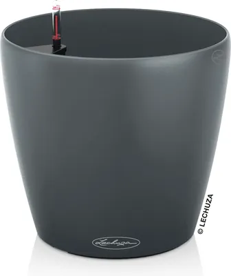 Obrázek produktu pro Lechuza Samozavlažovací květináč Classico Color ECO, průměr 28 cm, šedá