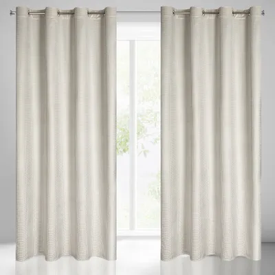 Produktbild von Vorhang DARCY creme 140x250 cm  Ösen Ösenvorhang