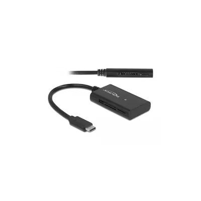 Image de Delock 91740 DELOCK USB 3.1 Gen 1 Card Reader USB Type-C Stecker 4 Slots