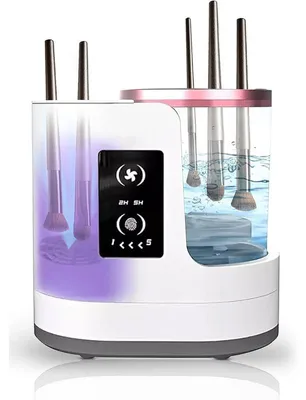 Produktbild von Elektrischer Make-up Pinselreiniger, automatisches Reinigungs- & Trocknungsgerät für Kosmetikpinsel, USB-betrieben, 5-Minuten-Reinigung, für Zuhause & Reise