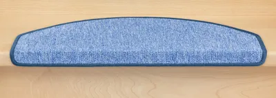 Produktbild von Stufenmatten Rambo New Halbrund SparSet - Hellblau 15 Stück