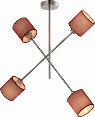 Zdjęcie produktu dla Lampa sufitowa Candellux SAX 34-70692 srebrna