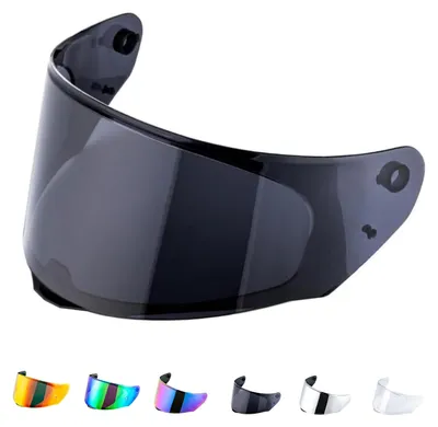 Produktbild von JQF Gear Helmvisier für LS2 FF800/FF353/FF328 Motorradhelm Visier – Schwarz