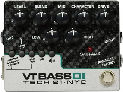 Image de Tech 21 Sansamp Character Series - VT Bass DI