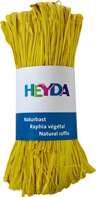 Produktbild von HEYDA 204887788 Naturbast hellgelb
