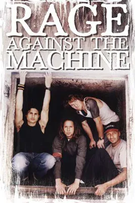 Produktbild von Rage Against The Machine - Poster - Framed + 1 Ü-Poster der Grösse 61x91,5cm