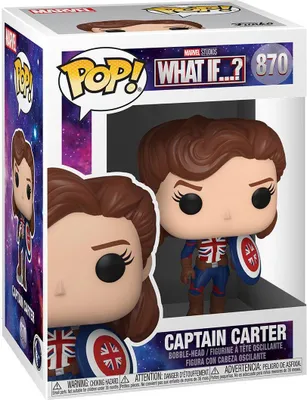 Produktbild von Marvel What If...? - Captain Carter 870 - Funko Pop! - Vinyl Figur