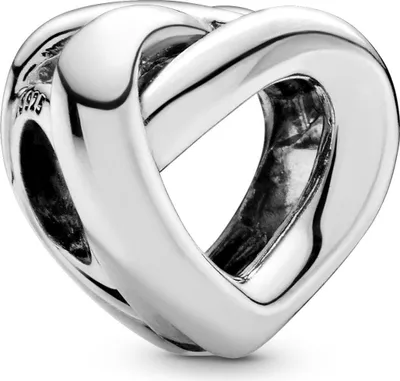 Produktbild von PANDORA Charm 798081 Knotted Heart Herz Silber