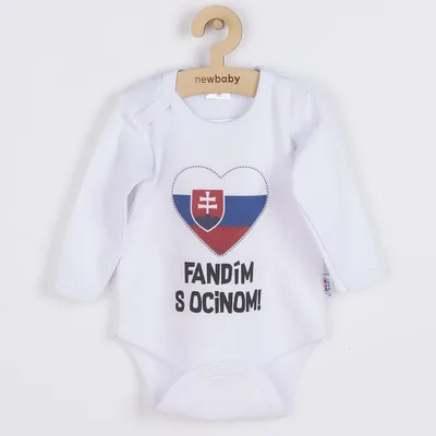 Imagen del producto de Body con estampado "New Baby". Color blanco, talla 50