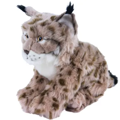 Produktbild von Kuscheltier Luchs 27 cm sitzend