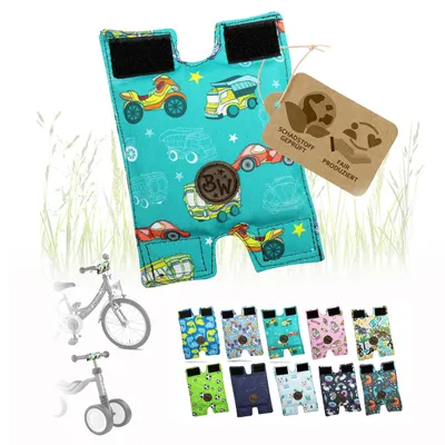 Produktbild von BambinIWelt Lenkerpolster, Lenkerschutz für Roller, Scooter, Fahrrad, Laufrad, Dreirad, für Puky Modelle, Modell 2 groß