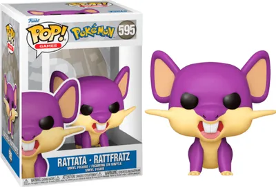 Zdjęcie produktu dla Figurka Funko POP! Pokemon Rattata 595