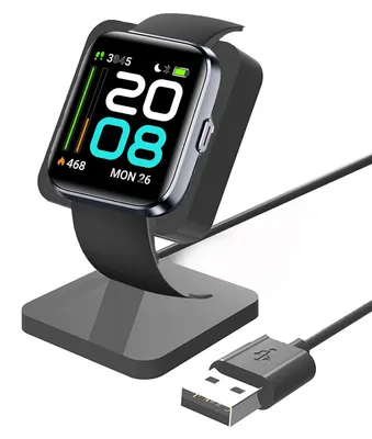 Productafbeelding van Blueshaweu magnetische oplader, compatibel met de ID208 Plus smartwatch