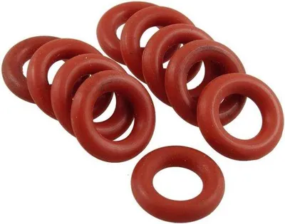 Obrázek produktu pro Sada silikonových O-kroužků 8 mm x 15 mm x 3,5 mm – sada 10 kusů