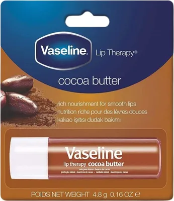 Produktbild von Vaseline - Kakaobutter - Lippentherapie-Stick - Glanz & Feuchtigkeit - 4,8 g - 1 Stück