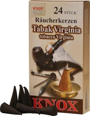 Produktbild von Knox Räucherkerzen - Tabak Virginia von Knox Räucherkerzen