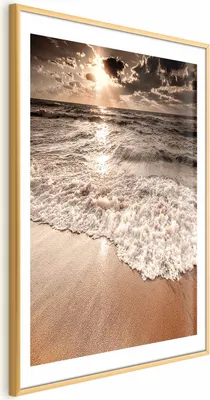 Produktbild von Posterpapier Poster - Space of Waves 40x60 cm Landschaften c-C-0291-ao-a