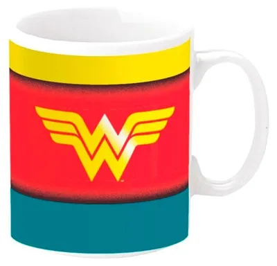 Produktbild von Wonder Woman Tasse 325 ml - Keramik-Kaffeetasse für Fans