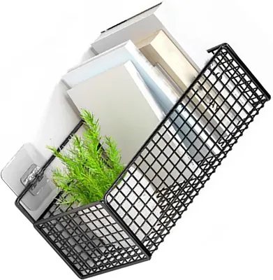 Obrázok produktu pre Čierny držiak na montáž na stenu 29 x 7 x 13 cm