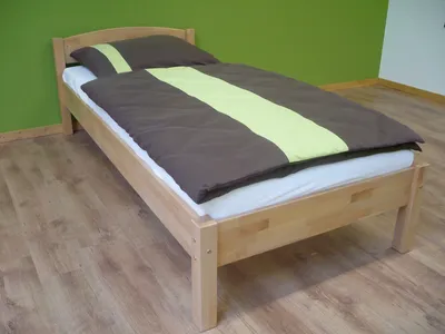 Produktbild von Bett Otto Buche massiv 90x200