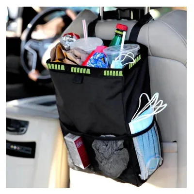 Produktbild von Auto Rücksitz Organizer Aufbewahrungstasche mit mehreren Taschen, wasserdichtes Oxford Material
