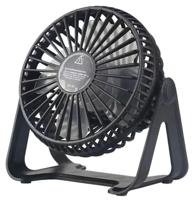 Produktbild von Kleiner Ventilator mit 3 Geschwindigkeitsstufen und USB-Anschluss, geeignet für Büros und Studentenwohnheime.