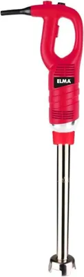 Professioneller Stabmixer, 30 cm, Edelstahl, 450 W, variabel, rot