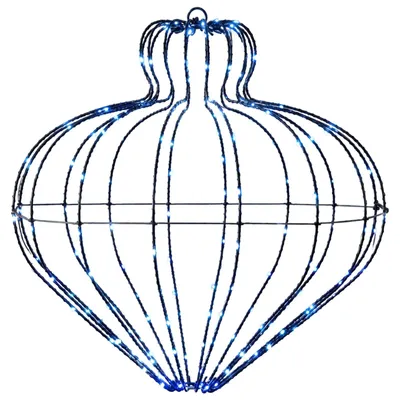 Productafbeelding van Kerst Finial Licht 192 LED's Blauw Dia. 40 x 40 cm