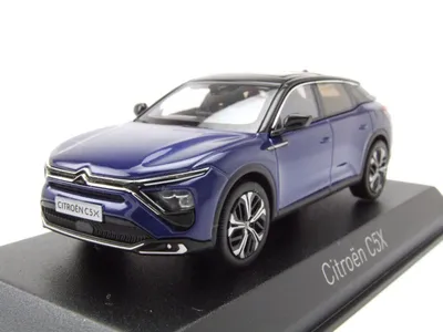 Produktbild von Citroen C5X 2021 magnetique blau Modellauto 1:43 Norev