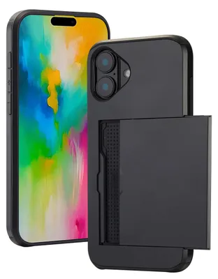 Imagen del producto de Funda Trasera con Ranura para Tarjetas para Apple iPhone 16 Plus -